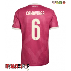 Real Madrid Eduardo Camavinga #6 Terza Maglia 2026-27 Manica Corta Real Madrid Eduardo Camavinga #6 Terza Maglia 2026-27 Manica Corta